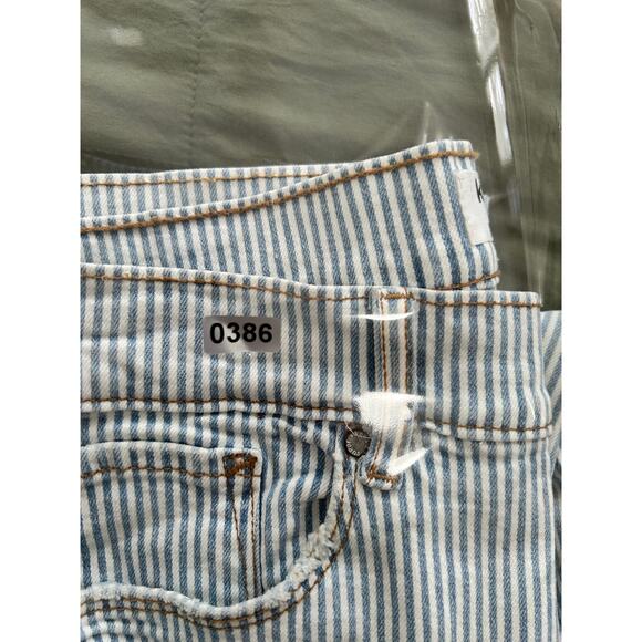 Nautical Cropped Striped Pants by Kensie Classic Stretch Women's Size 2 NWOT - Picture 10 of 10